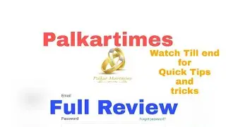 Ver 2 of matrimony.palkar.org |Register for free | #Sourashtra #Matrimony |Full Review #ꢱꣃꢬꢵꢰ꣄ꢜꢶꢬꢵ