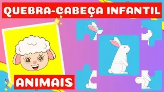 QUEBRA-CABE&Ccedil;A DOS ANIMAIS | Atividade para crian&ccedil;as