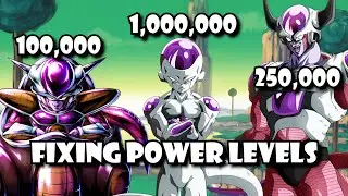 Fixing Power Levels In DragonBall