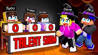 The first kill during a YouTube talent show! (Minecraft Risk)