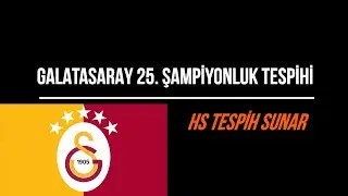 Galatasaray 25. Şampiyonluk Tespihi