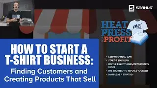 How to Start a T-Shirt Business (LIVE Event): Find Customers & Create Products That Sell