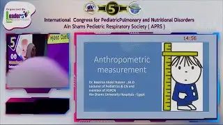 Anthropometric measurement Dr. Bassma Abdel Nasser, M.D Lecturer of Pediatrics, ASU