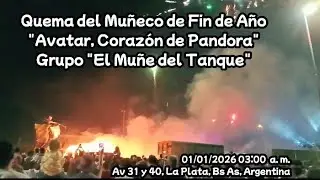 Quema del muñeco de Fin de Año 