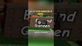We Finally Got Plot Expansion #Roblox#growagarden #robloxgrowagarden#gagplotexpansion#bigplot#Fisch