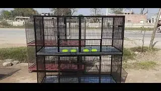 Love Birds Flying Aviary And Ringneck Breeding Cages//MM CAGE MAKER MIANWALI