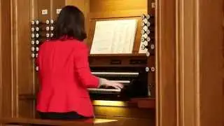 Adelia Askarova (organ) plays Évocation II by Thierry Escaich