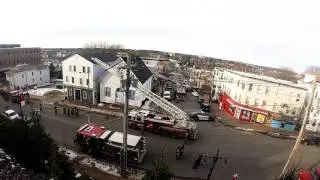 Portland Fire Department Congress Street Time-lapse GoPro
