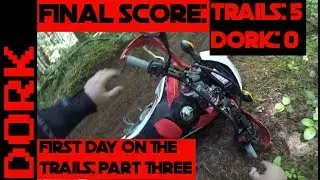Dual Sport Noobs on CRF250L and WR250R Vs Off Road Motorcycle Trail