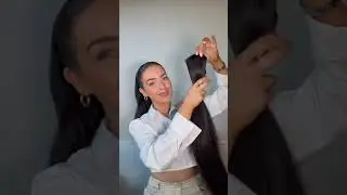 Kylie Jenner Sleek Ponytail Tutorial | Ponytail Hair Extensions