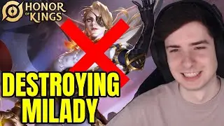 Completely Destroyed MILADY with ANGELA | Honor of Kings