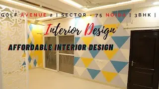 Golf Avenue 2 | Sector - 75 Noida | 3BHK | Interior Design |2021| Done By Decode Interior.