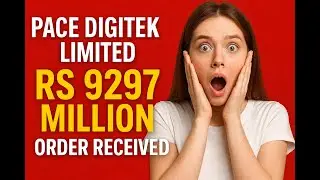 Pace Digitek Limited Big Order Update | Rs 9297 Million Deal Confirmed | Multibagger Stock?
