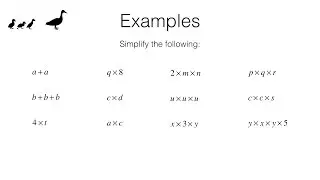 BossMaths A1a &ndash; Using and interpreting algebraic notation (easy)