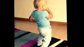 15 month old dances to favourite bashment vybez