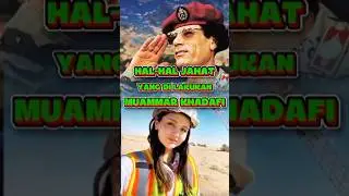 PASTI MENYESAL!! INILAH LIBYA ERA MUAMMAR KHADAFI 😮
