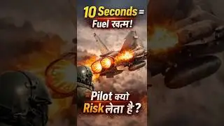 Fighter Jet का Fuel मिनटों में उड़ा देता है! Afterburner Technology Explained #fighterjets #shorts