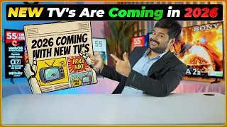 BYE BYE 2025! 🚨 New TV's are Coming in 2026 | Sony, Samsung, LG ,Tcl, Xiaomi | LIVE Shopping 🔥