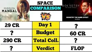 Mission Mangal vs Rocketry the nambi effect box office collection comparison।।