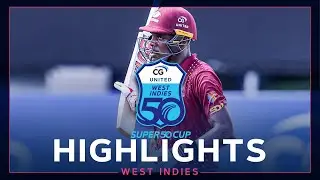 Greaves Stars with the Bat Again! | Leeward Islands v Barbados | CG United Super50