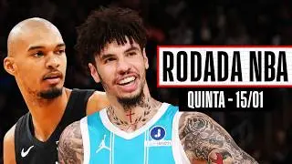 LAMELO DESTRÓI em duelo mágico contra DONCIC e LEBRON; WEMBY supera GIANNIS - Rodada NBA 15/01