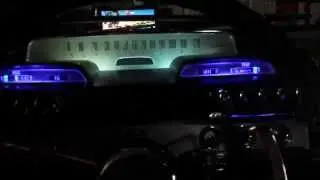 1960 Dodge Dart Seneca Dash gauges and stereo