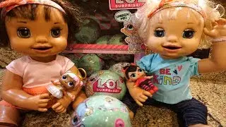 BABY ALIVE LOL Surprise Dolls Opening With Ruby Snow & Margie McCabe!