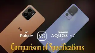 HMD Pulse+ vs. Sharp Aquos V7 Plus: A Comparison of Specifications