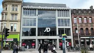 WALKING in BELFAST CITY CENTRE in NORTHERN IRELAND☘️