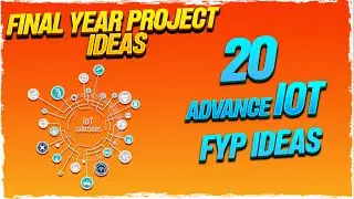 20 IOT Final Year Project Ideas || IOT FYP Ideas