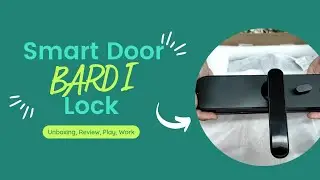 Unboxing Bardi Smart Door Lock Tipe DL-WF-IP54