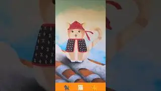 猫　シーサー🧡