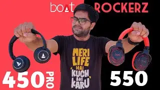 boAt Rockerz 450 PRO VS 550 Wireless Headphone 🎧🎧 Which one should you Buy 🤔🤔