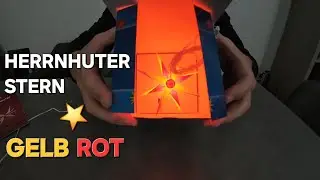 Herrnhuter Stern - gelb/rot ⭐️ unboxing ⭐️