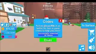 Roblox : Mining Simulator (Beach Update)