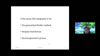 Entanglement Entropy in Flat Holography - Wei Song