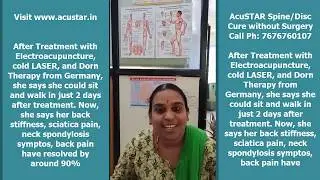 Breakthrough Slip Disc Cure & Back-Neck Pain Relief in Just 5 Mins Without Surgery in Bangalore
