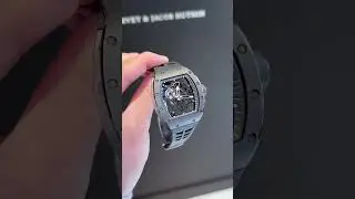 Light as air. Tough as titanium.Richard Mille RM 055 = the ultimate wrist weapon.