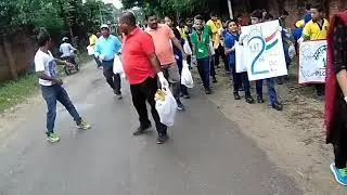 FIT INDIA PLOGGING RUN IN K.V. IIM LUCKNOW