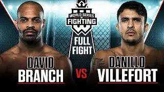 David Branch vs Danillo Villefort | WSOF 5, 2013