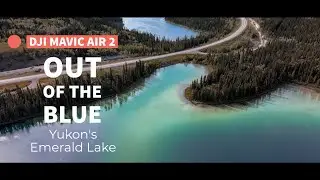 DJI Mavic Air 2 | Cinematic 4k | Flight at Yukon's Emerald Lake