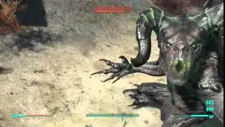 Fallout 4 Deathclaw death animation