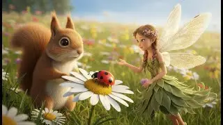 A Fairy, a Squirrel & a Gentle Forest 🍵🧚‍♀️#FairyTale #ForestMagic #
