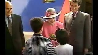 La Reine Elisabeth II &agrave; Vend&ocirc;me