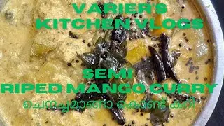 Semi Ripe  Mango Curry| ചെനച്ച മാങ്ങാ കൊണ്ട് കൂട്ടാൻ | മാങ്ങാ കുമ്പളങ്ങാ കൂട്ടാൻ