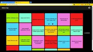 Abums app in React