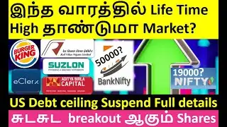 Why Market cross life time high? | US debt ceiling suspend in Tamil | Auropharma share analysis