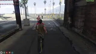 3 men violently assault an innocent biker (WARNING Graphic)