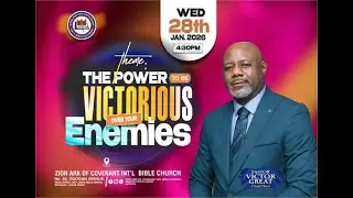 THE POWER TO BE VICTORIOUS OVER YOUR ENEMIES.