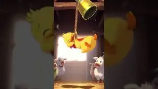 Don&rsquo;t Ring the Barn Bell for Fun #cartoon #ducklingspro #cute #animation #funny #duck#shorts